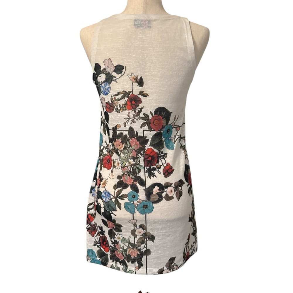 Floral Women's Tank Top - Picture 2 of 3